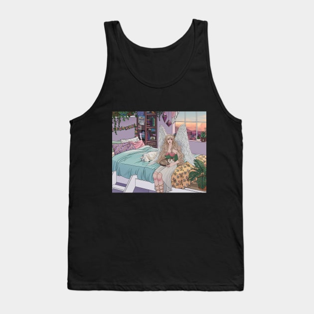 Summer Sunsets Tank Top by amidstsilence